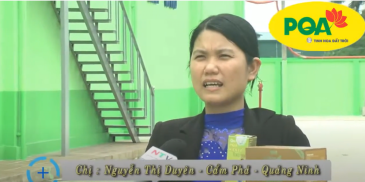 Chị Duyên ở Cẩm Phả - Quảng Ninh có con đã điều trị khỏi hen suyễn